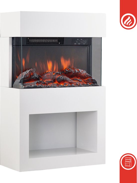 Poêle à bois électrique avec chauffage KAMINIO – Image 3